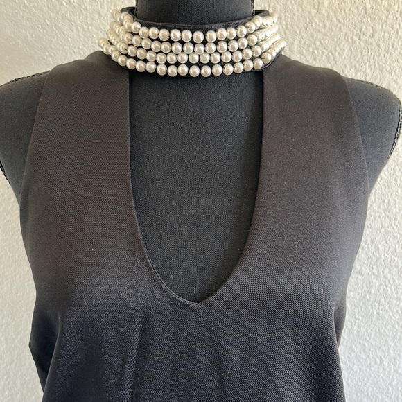 Lulus Hugs and Kisses Black Pearl Dress Size XL - Picture 6 of 14